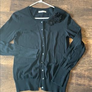 Black button up cardigan